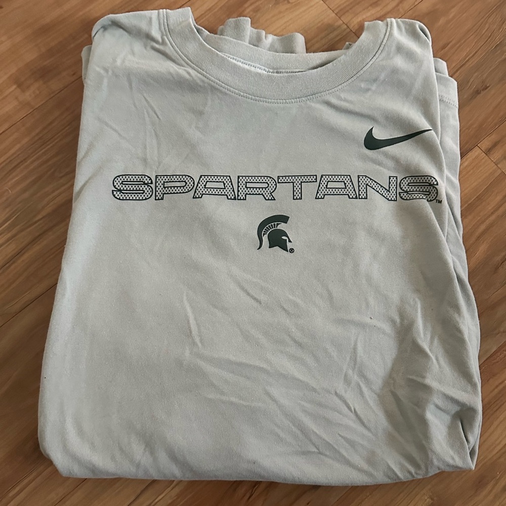Nike Michigan State Spartans Long Sleeve Shirt